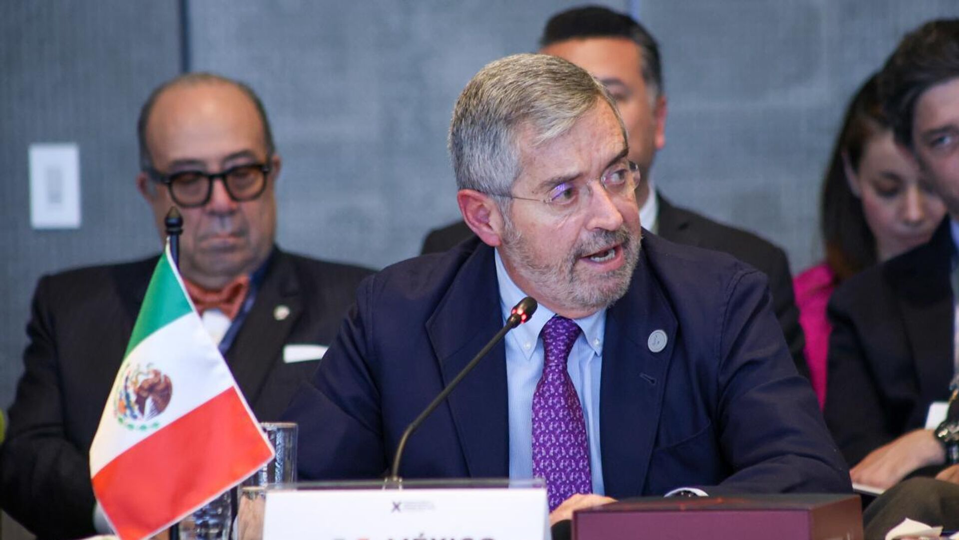 Juan Ramón de la Fuente, canciller de México Juan Ramón de la Fuente, canciller de México - Sputnik Mundo, 1920, 21.03.2026