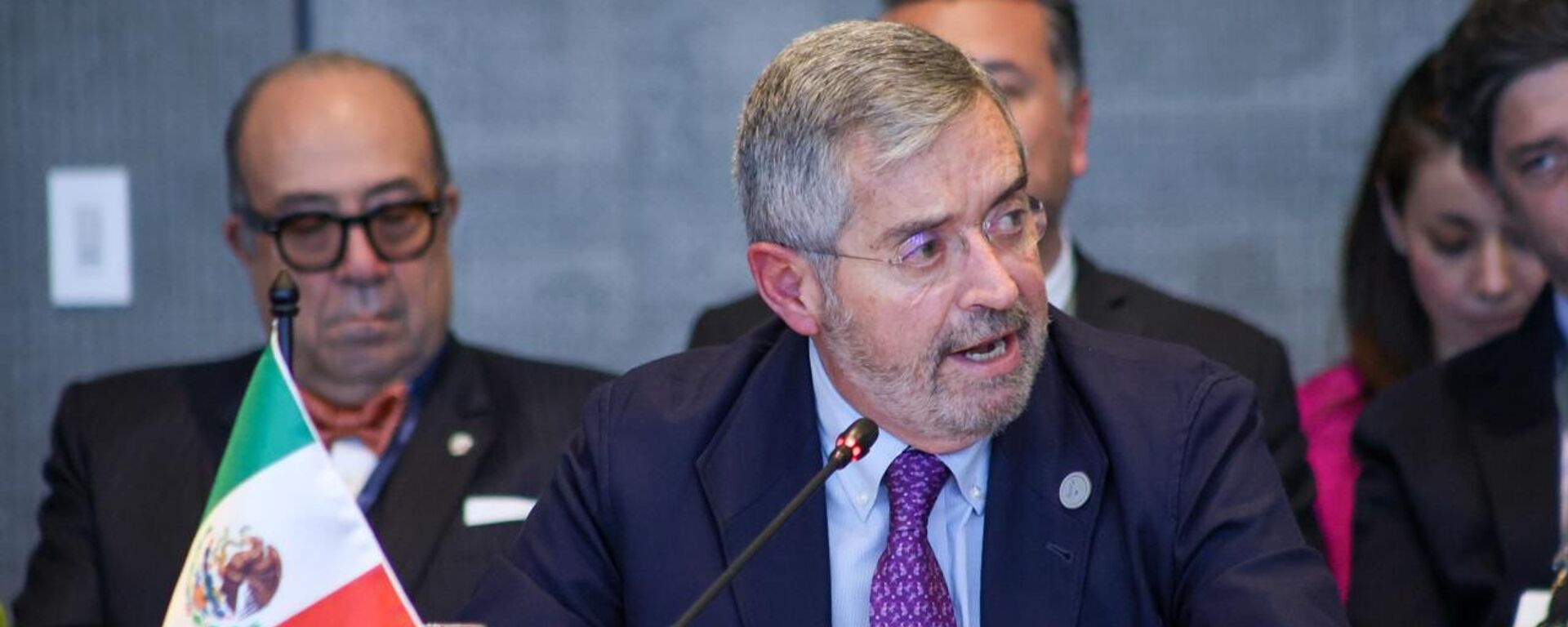 Juan Ramón de la Fuente, canciller de México - Sputnik Mundo, 1920, 21.03.2026