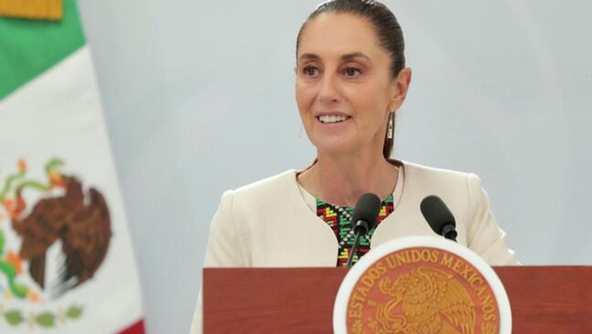 Claudia Sheinbaum, presidenta de México Claudia Sheinbaum, presidenta de México - Sputnik Mundo, 1920, 22.03.2026