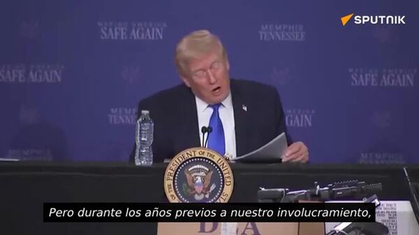 Trump compara a Memphis con Ciudad de México: La capital de los asesinatos de EEUU - Sputnik Mundo