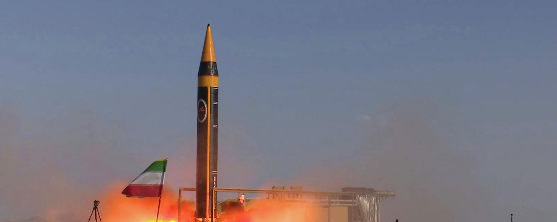 Lanzamiento del misil Khorramshahr-4 en Irán - Sputnik Mundo, 1920, 20.09.2026