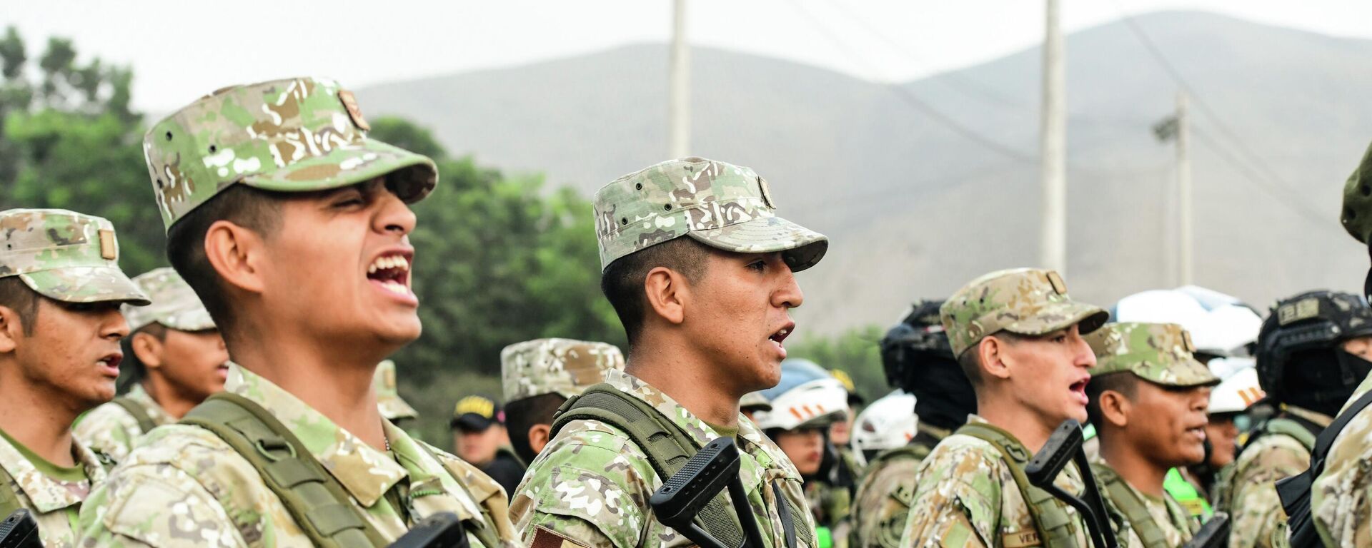 Elementos de las Fuerzas Armadas del Perú - Sputnik Mundo, 1920, 25.03.2026