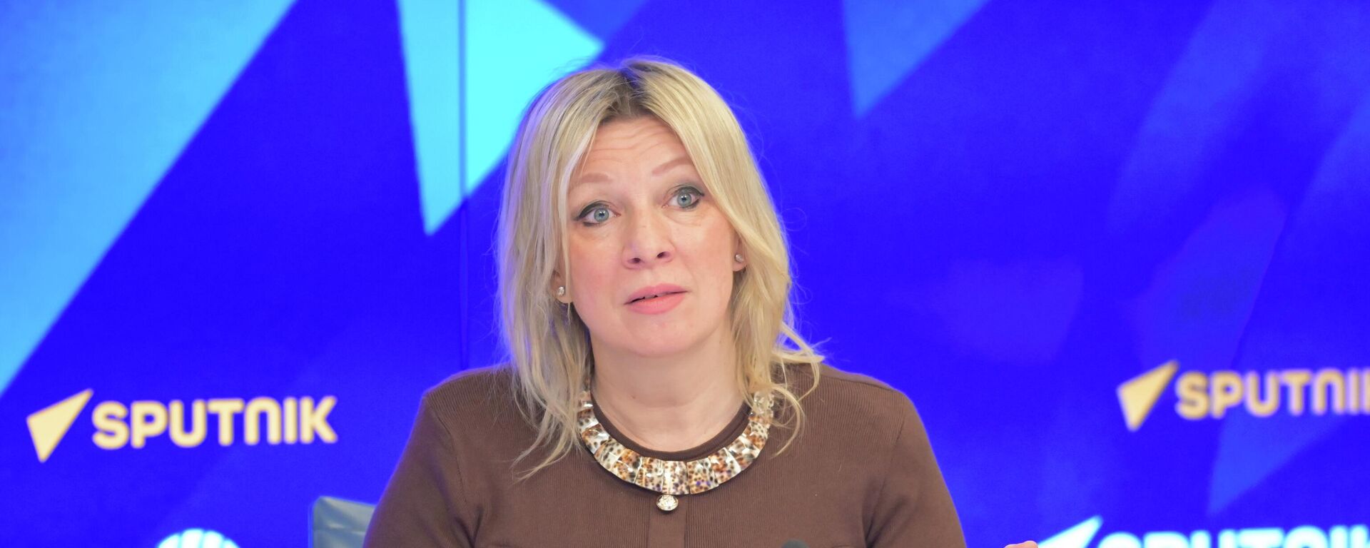 María Zajárova, portavoz de la Cancillería rusa María Zajárova, portavoz de la Cancillería rusa - Sputnik Mundo, 1920, 25.03.2026