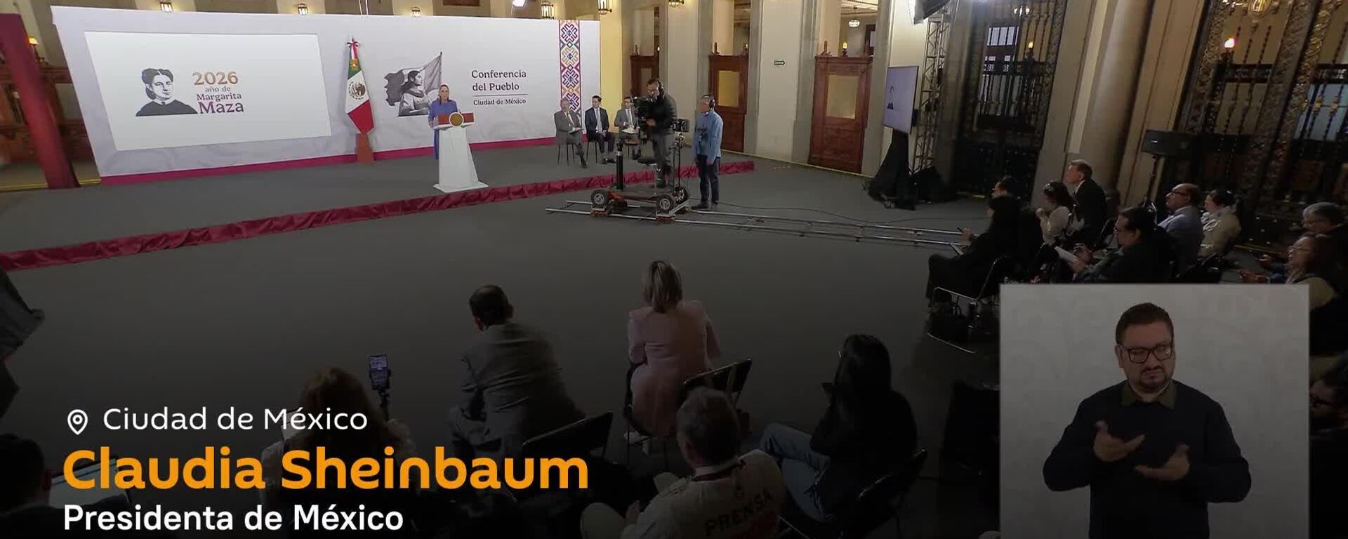 Es un acuerdo de mucha ayuda: Sheinbaum defiende cooperación médica con Cuba - Sputnik Mundo, 1920, 25.03.2026