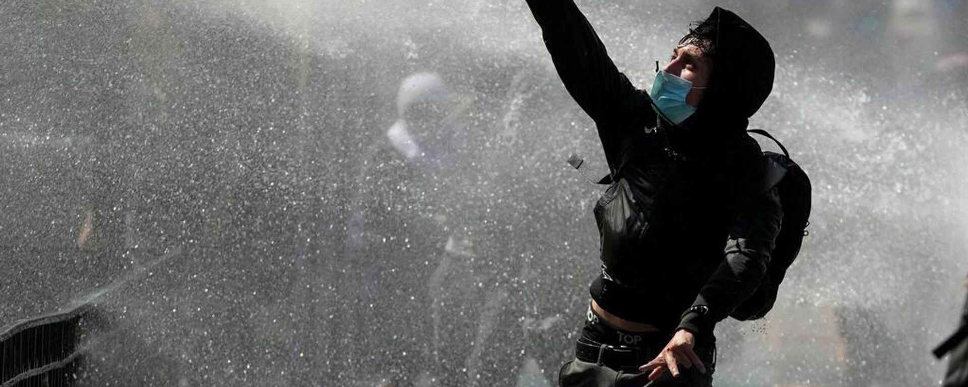 Protestas en Chile contra de los incrementos a los precios de la gasolina y el diésel. - Sputnik Mundo, 1920, 27.03.2026