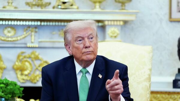 El presidente de EEUU, Donald Trump - Sputnik Mundo