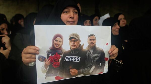 Los periodistas libaneses asesinados - Sputnik Mundo