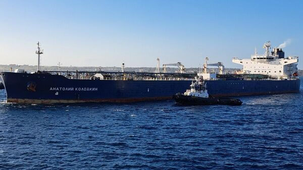 El buque tanquero ruso Anatoly Kolodkin  - Sputnik Mundo