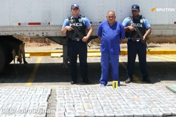 La Policía de Nicaragua incauta más de 1.300 kilos de cocaína al suroeste del país. - Sputnik Mundo