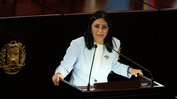 La presidenta encargada de Venezuela, Delcy Rodríguez. - Sputnik Mundo