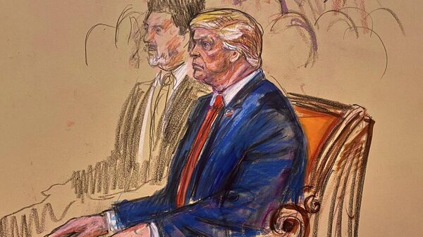 Trump es el primer presidente de EEUU en comparecer ante la Corte Suprema - Sputnik Mundo