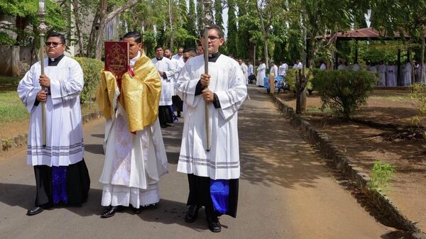 Celebración de Semana Santa en Nicaragua. - Sputnik Mundo