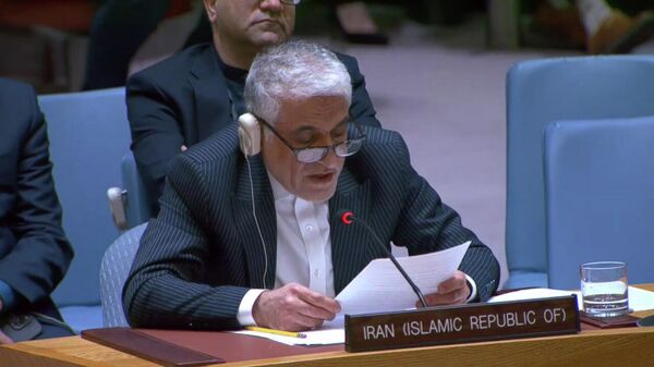 Representante permanente de Irán ante la ONU, Amir Saeid Iravani - Sputnik Mundo
