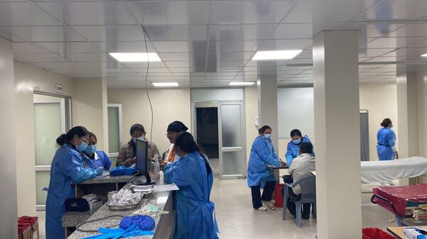 Hospital en Ecuador - Sputnik Mundo
