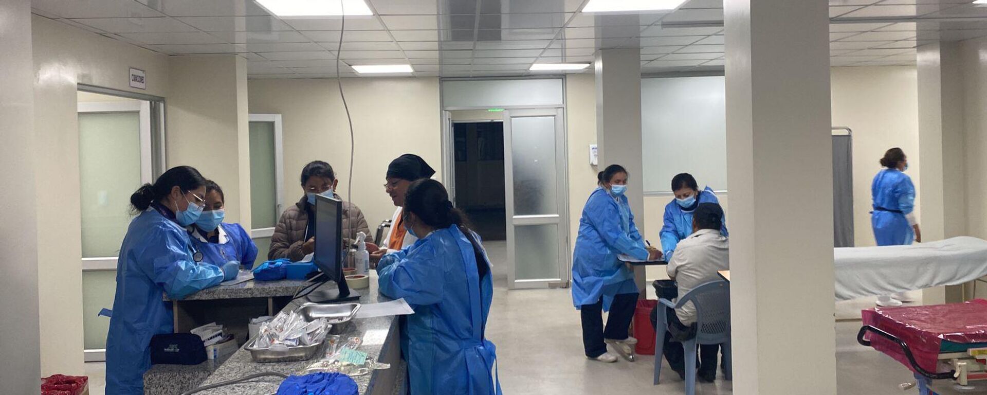 Hospital en Ecuador - Sputnik Mundo, 1920, 08.04.2026