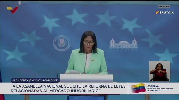 🪧 Delcy Rodríguez convoca a una gran peregrinación en Venezuela contra el bloqueo económico - Sputnik Mundo