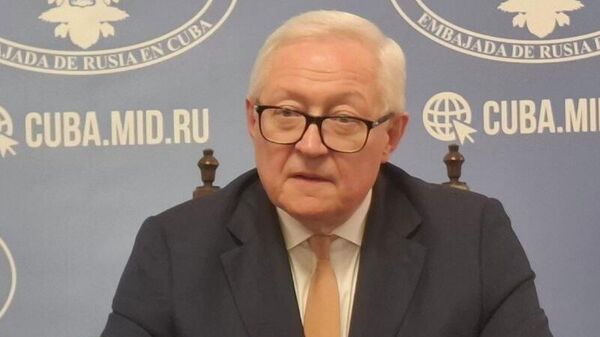 El vicecanciller ruso, Serguéi Riabkov, en visita oficial en Cuba. - Sputnik Mundo