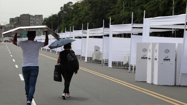 Los centros de votación de Perú abren sus puertas en la jornada de elecciones generales - Sputnik Mundo