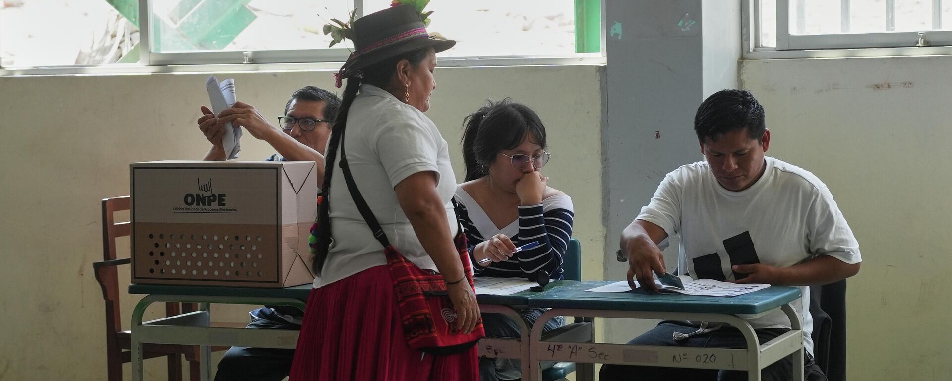 Votaciones generales en Perú. - Sputnik Mundo, 1920, 13.04.2026