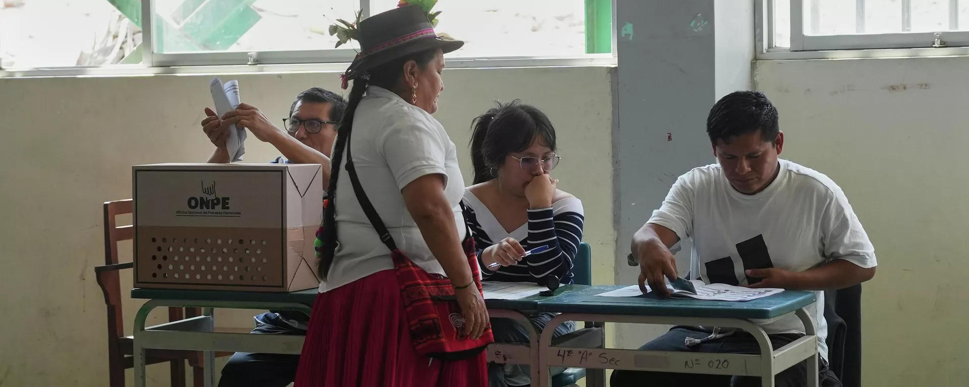 Votaciones generales en Perú. - Sputnik Mundo, 1920, 24.04.2026