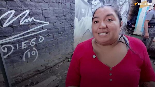 El hogar donde nació Diego Maradona sirve ahora como un comedor comunitario - Sputnik Mundo