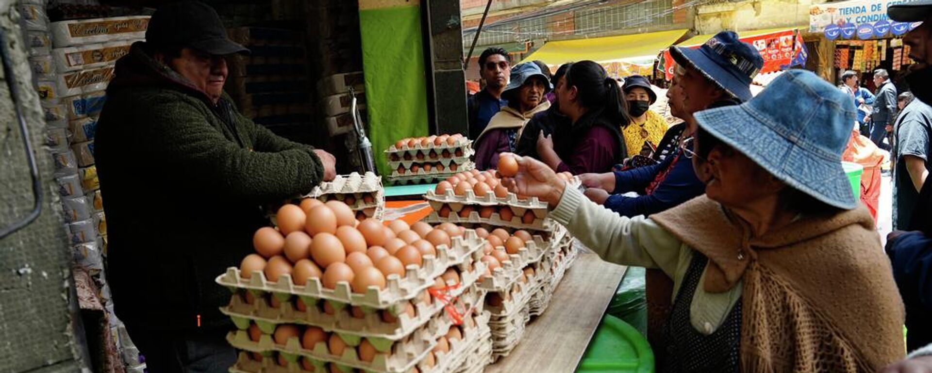 Mercado en La Paz, Bolivia - Sputnik Mundo, 1920, 15.04.2026