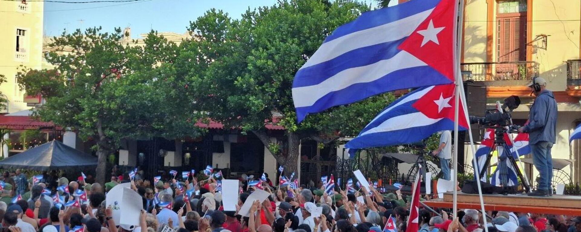 Cuba conmemora el aniversario 65 de la proclamación del carácter socialista de la Revolución Cubana - Sputnik Mundo, 1920, 16.04.2026