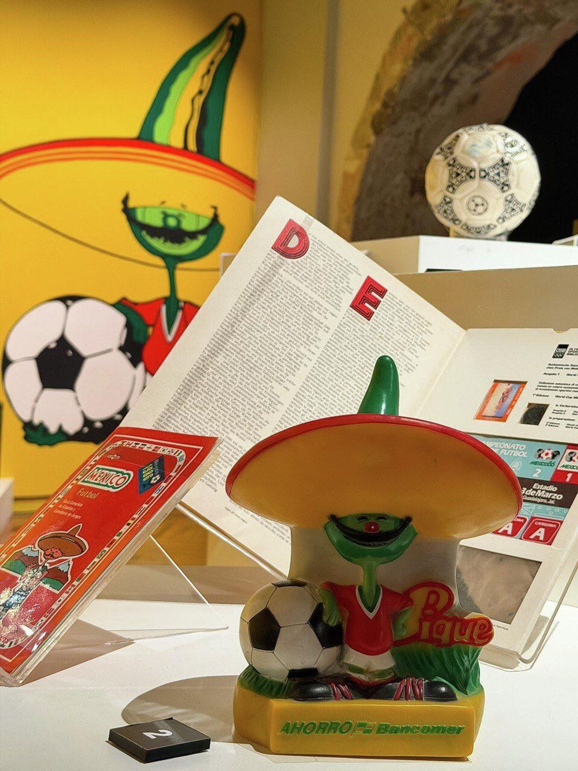 Recuerdos de Pique, la mascota oficial del Mundial de México 1986 - Sputnik Mundo, 1920, 17.04.2026