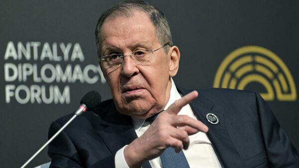 Serguéi Lavrov, el ministro de Exteriores de Rusia - Sputnik Mundo