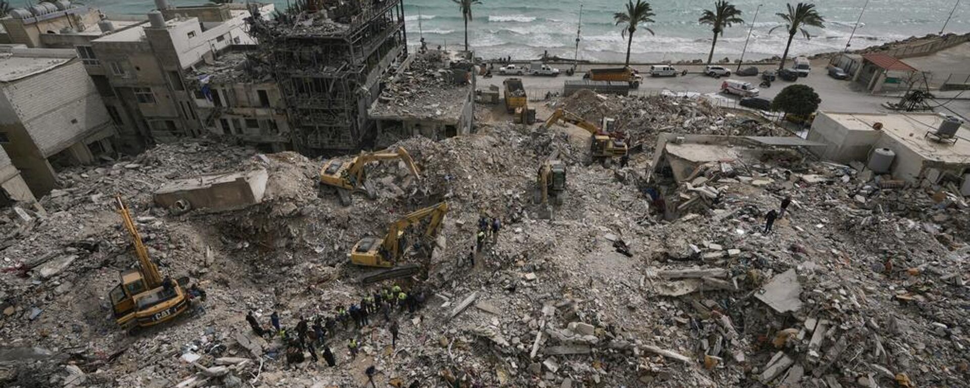 Ataques israelíes en el sur de Líbano. - Sputnik Mundo, 1920, 19.04.2026