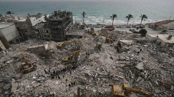 Ataques israelíes en el sur de Líbano. - Sputnik Mundo