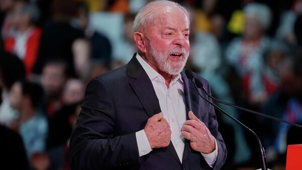 El presidente brasileño, Luiz Inácio Lula da Silva, en España. - Sputnik Mundo