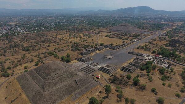 La Zona Arqueológica de Teotihuacán, en México - Sputnik Mundo