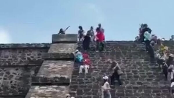 Difunden nuevos videos sobre tiroteo en Teotihuacán - Sputnik Mundo