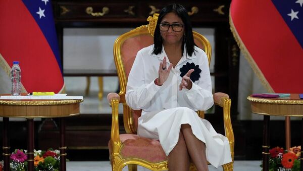 Delcy Rodríguez  - Sputnik Mundo