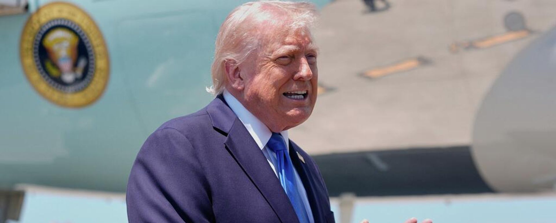 El presidente de Estados Unidos, Donald Trump. - Sputnik Mundo, 1920, 10.08.2026