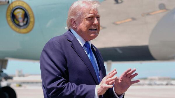 El presidente de Estados Unidos, Donald Trump. - Sputnik Mundo