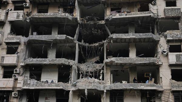 Destrucción por ataques de Israel en Líbano. - Sputnik Mundo