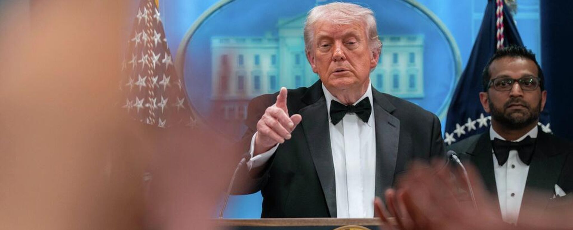 El presidente de Estados Unidos, Donald Trump. - Sputnik Mundo, 1920, 26.04.2026