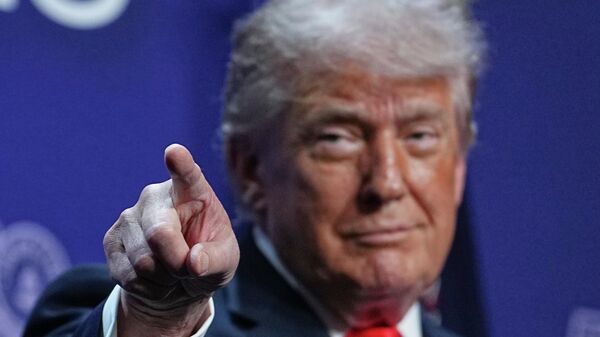 El presidente de EEUU, Donald Trump - Sputnik Mundo