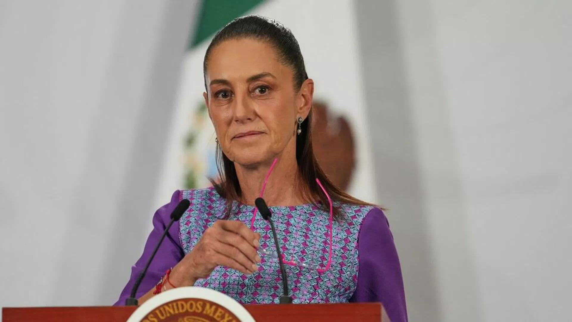 Claudia Sheinbaum, presidenta de México Claudia Sheinbaum, presidenta de México - Sputnik Mundo, 1920, 17.08.2026