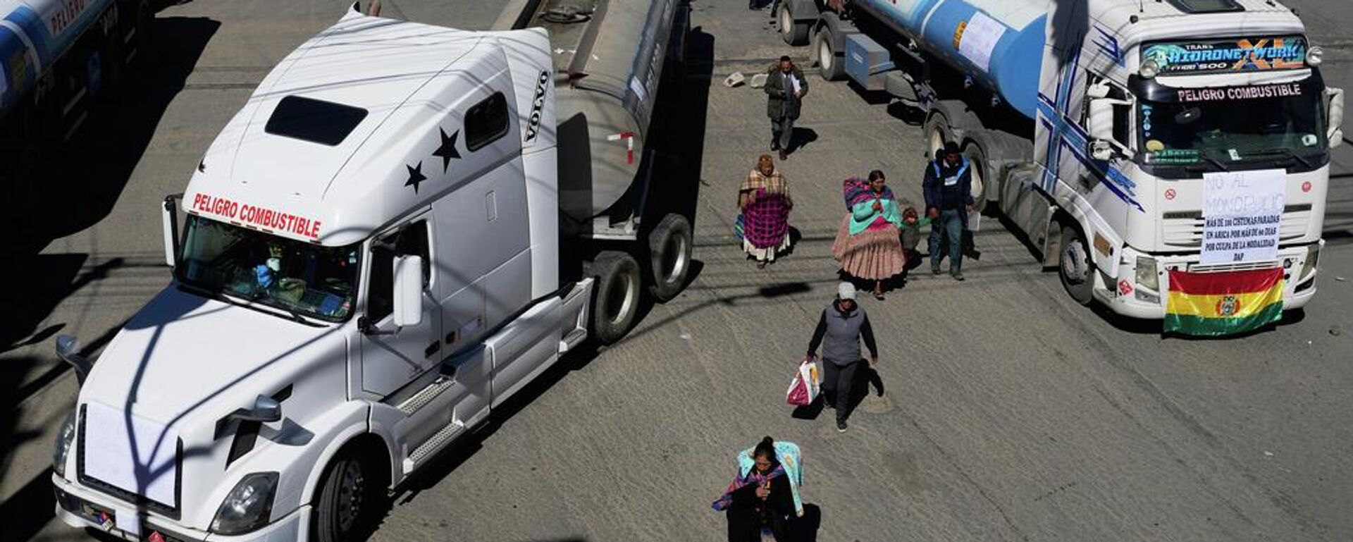 Bloqueos de transportistas en Bolivia. - Sputnik Mundo, 1920, 06.05.2026
