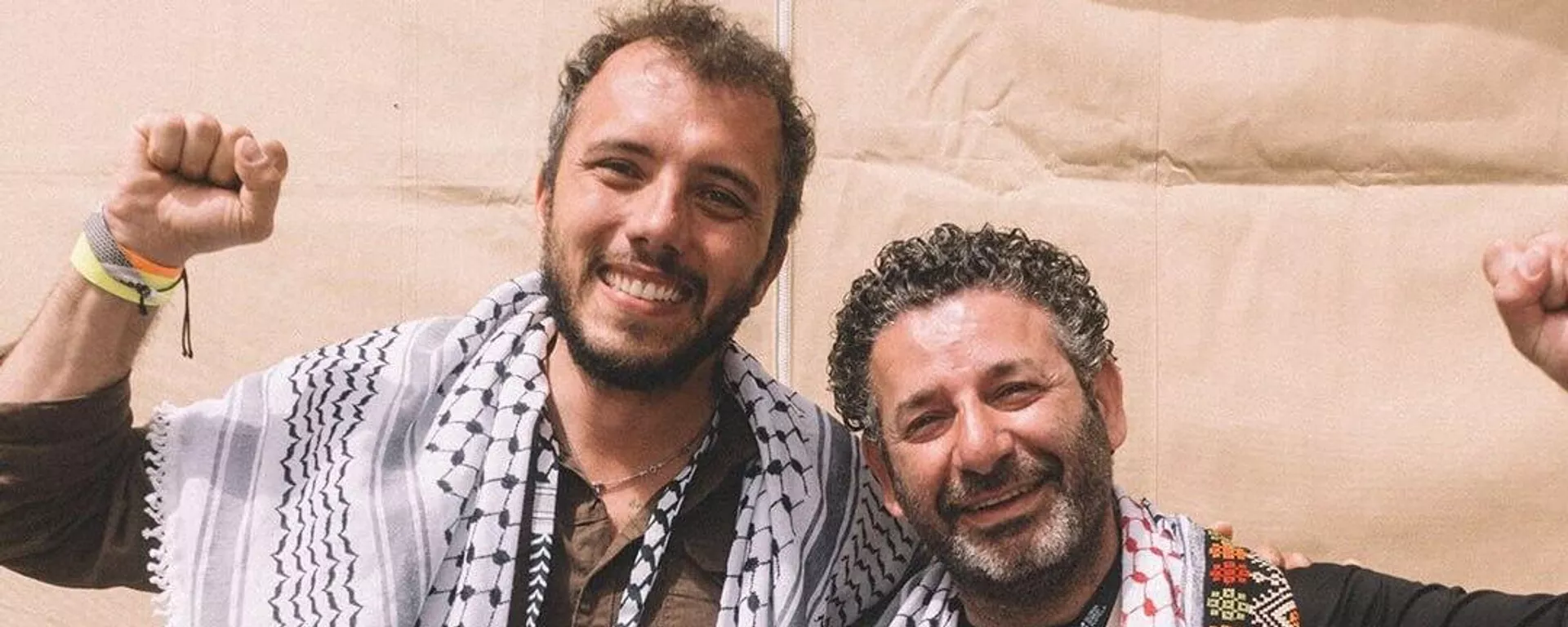 El brasileño Thiago Ávila y el español-palestino Saif Abu-Keshek. El brasileño Thiago Ávila y el español-palestino Saif Abu-Keshek. - Sputnik Mundo, 1920, 07.05.2026