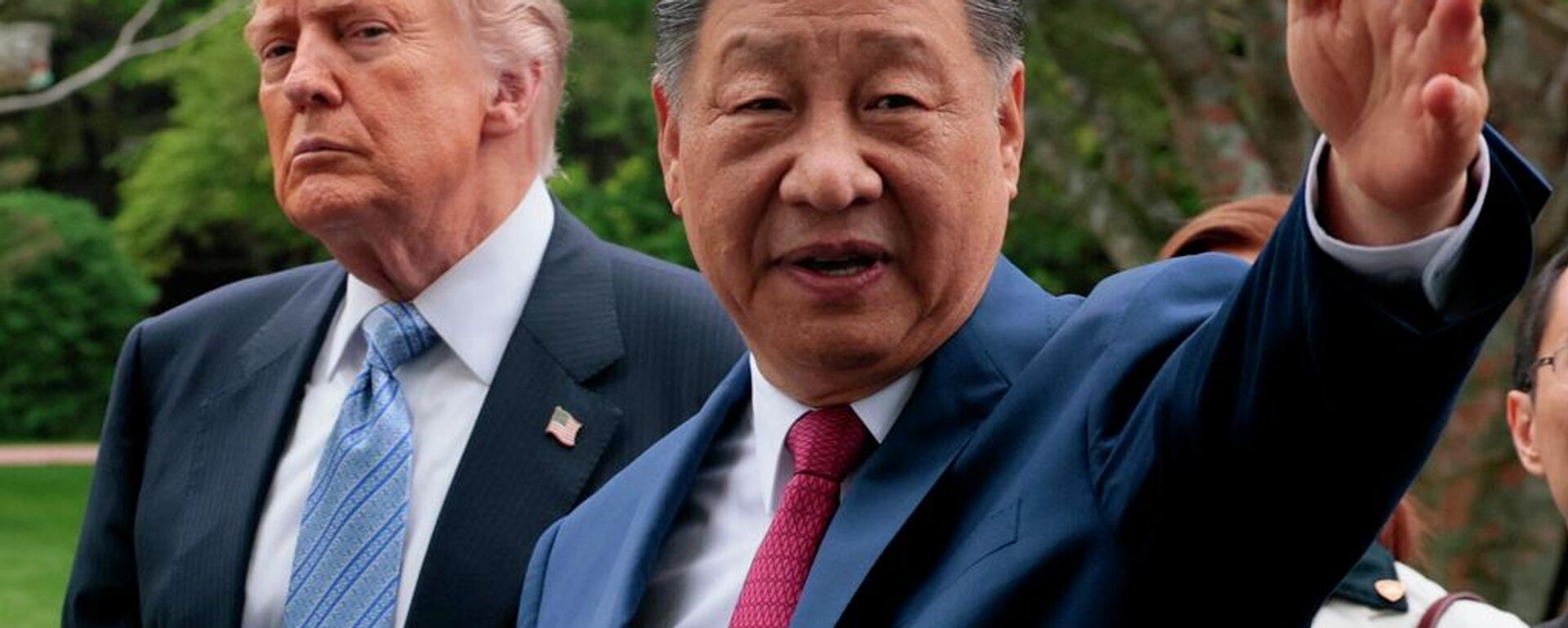 Donald Trump, presidente de EEUU, y Xi Jinping, presidente de China - Sputnik Mundo, 1920, 16.05.2026