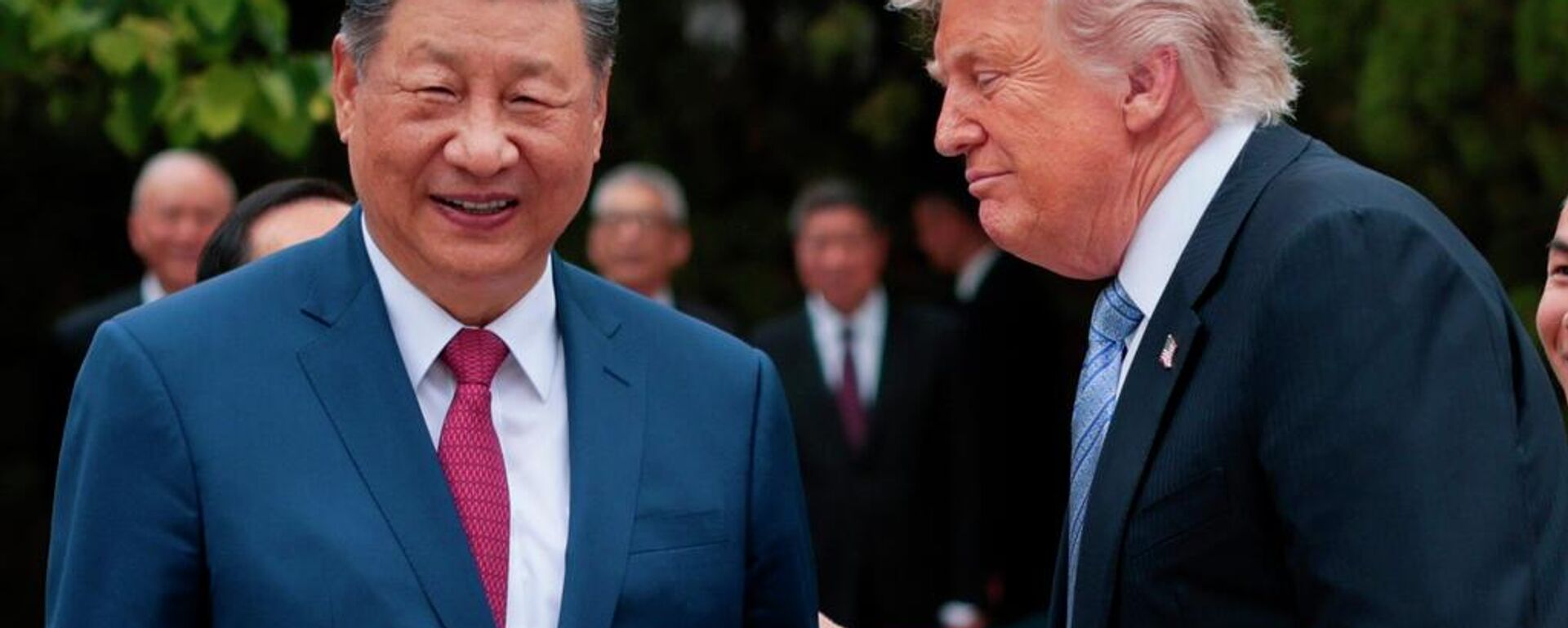 Los presidentes de China y EEUU, Xi Jinping y Donald Trump, el 15 de mayo de 2026 - Sputnik Mundo, 1920, 17.05.2026