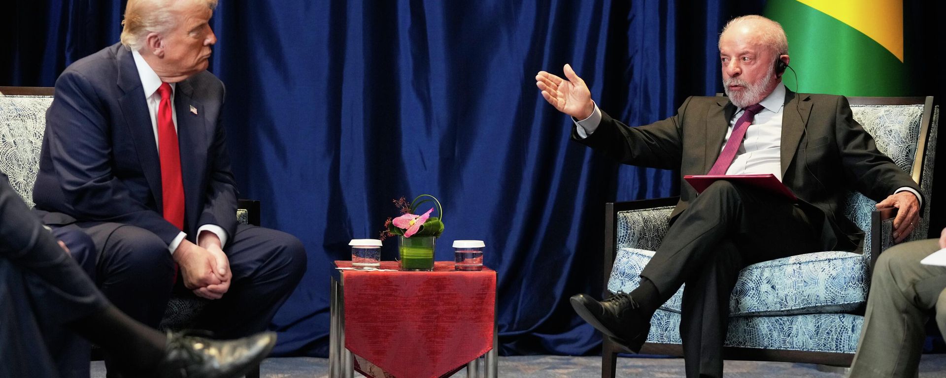 Los presidentes de EEUU y Brasil, Donald Trump y Luiz Inácio Lula da Silva - Sputnik Mundo, 1920, 18.06.2026