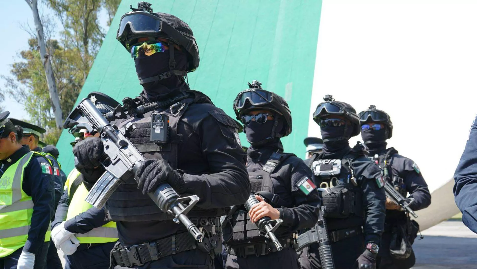 Elementos de seguridad de Puebla Elementos de seguridad de Puebla - Sputnik Mundo, 1920, 17.05.2026