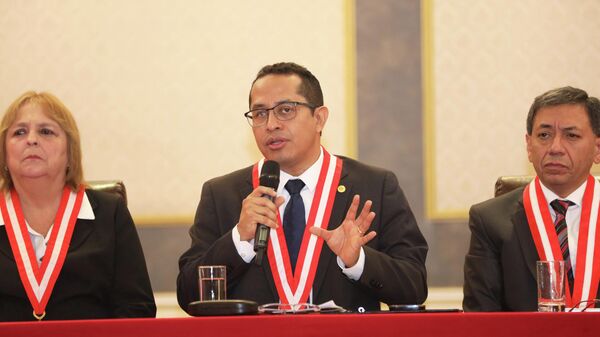 Roberto Burneo, presidente del Jurado Nacional de Elecciones de Perú - Sputnik Mundo