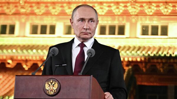 El presidente de Rusia, Vladímir Putin - Sputnik Mundo