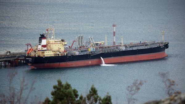 Un petrolero ruso  - Sputnik Mundo